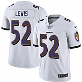 Nike Baltimore Ravens #52 Ray Lewis White NFL Vapor Untouchable Limited Jersey,baseball caps,new era cap wholesale,wholesale hats